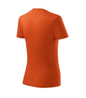 Dámske bavlnené tričko Classic New 133, 11 Oranžová (4)