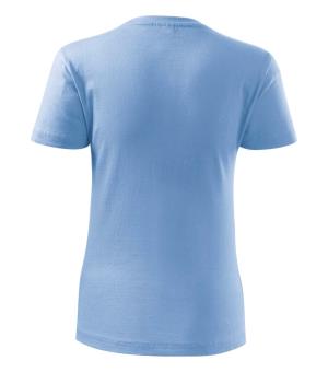 Dámske bavlnené tričko Classic New 133, 15 Nebeská Modrá (3)