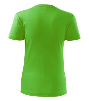 Dámske bavlnené tričko Classic New 133, 92 Jablkovo Zelená (3)