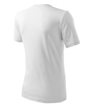 Pánske bavlnené tričko Classic New 132, 00 Biela (4)