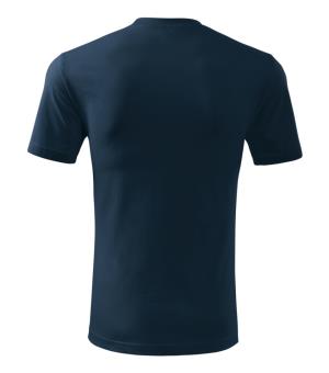 Pánske bavlnené tričko Classic New 132, 02 Tmavomodrá (3)