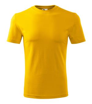 Pánske bavlnené tričko Classic New 132, 04 Žltá (2)