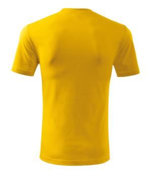 Pánske bavlnené tričko Classic New 132, 04 Žltá (3)