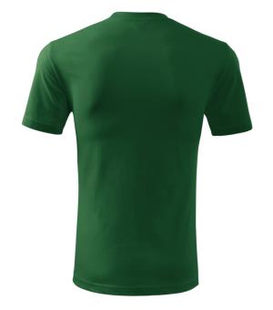 Pánske bavlnené tričko Classic New 132, 06 Fľaškovozelená (3)