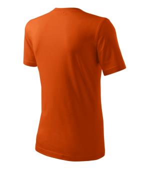 Pánske bavlnené tričko Classic New 132, 11 Oranžová (4)