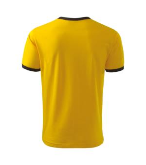 Pánske dvojfarebné tričko Infinity 131, 04 Žltá (3)