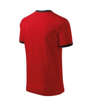 Pánske dvojfarebné tričko Infinity 131, 07 Červená (4)