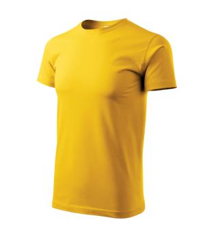 Pánske tričko Basic 129, žltá