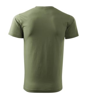 Pánske tričko Basic 129, 09 Khaki (3)