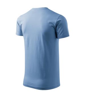 Pánske tričko Basic 129, 15 Nebeská Modrá (4)