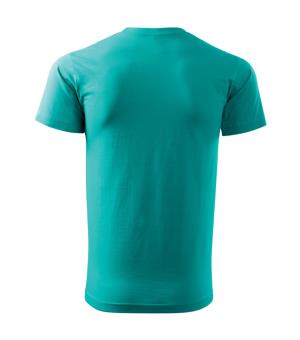 Pánske tričko Basic 129, 19 Smaragdovozelená (2)