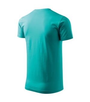 Pánske tričko Basic 129, 19 Smaragdovozelená (3)