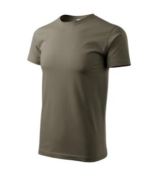 Pánske bavlnené tričko Basic 129, 29 Army