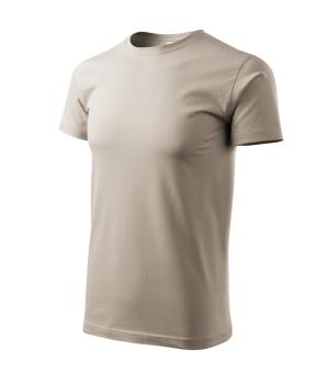 Pánske tričko Basic 129, ľadovo sivá