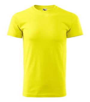 Pánske tričko Basic 129, citrónová