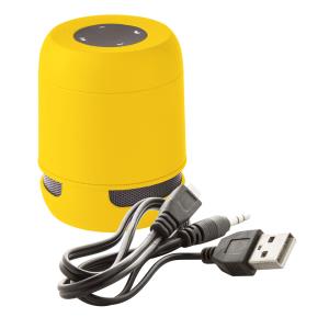 Bluetooth reproduktor Braiss, žltá