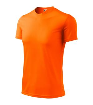 Pánske športové tričko Fantasy 124, neonová oranžová