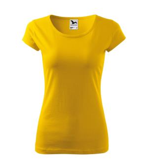 Dámske tričko Pure 122, 04 Žltá (2)