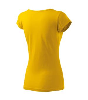 Dámske tričko Pure 122, 04 Žltá (4)