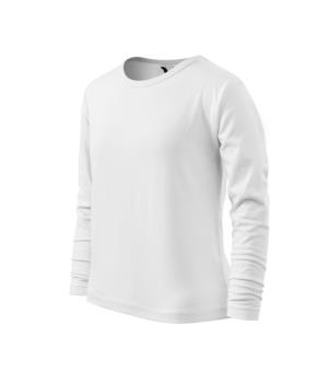 Detské tričko dlhý rukáv FIT-T LS 121, Biela (00)