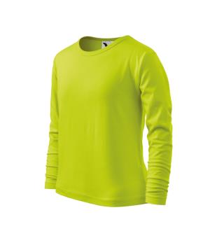 Detské tričko dlhý rukáv FIT-T LS 121, 62 Limetková