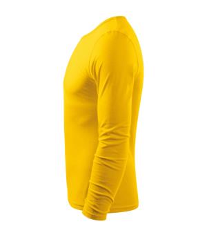 Pánske tričko s dlhým rukávom Fit-T LS 119, 04 Žltá (5)