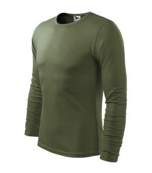 Pánske tričko s dlhým rukávom Fit-T LS 119, 09 Khaki