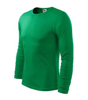 Pánske tričko s dlhým rukávom Fit-T LS 119, 16 Trávová Zelená
