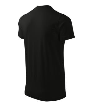 Unisex tričko Heavy V-neck 111, 01 Čierna (4)