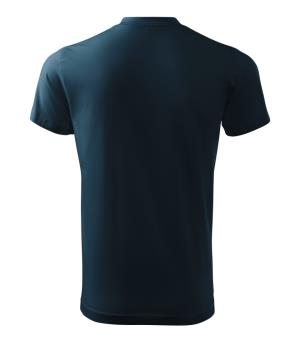 Unisex tričko Heavy V-neck 111, 02 Tmavomodrá (3)
