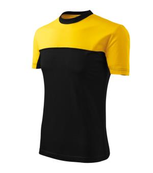 Tričko unisex Colormix 109, 04 Žltá