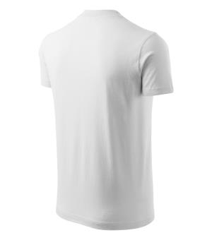 Unisexové tričko  V-neck 102, 00 Biela (4)