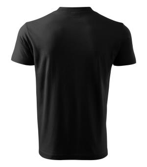 Unisexové tričko  V-neck 102, 01 Čierna (3)