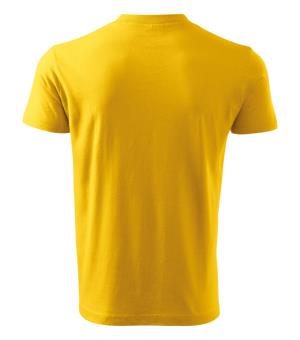 Unisexové tričko  V-neck 102, 04 Žltá (3)