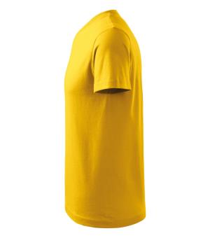 Unisexové tričko  V-neck 102, 04 Žltá (5)