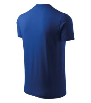 Unisexové tričko  V-neck 102, 05 Kráľovská Modrá (4)