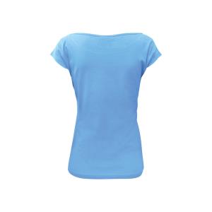 Tričko dámske Elegance Alex Fox, azúrovo modrá (2)