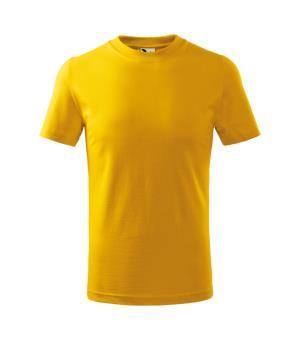 Detské tričko Basic 138, 04 Žltá (2)