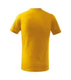 Detské tričko Basic 138, 04 Žltá (3)