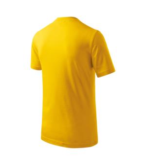 Detské tričko Basic 138, 04 Žltá (4)