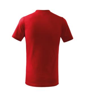 Detské tričko Basic 138, 07 Červená (3)