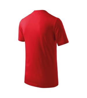 Detské tričko Basic 138, 07 Červená (4)