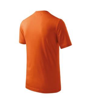 Detské tričko Basic 138, 11 Oranžová (4)