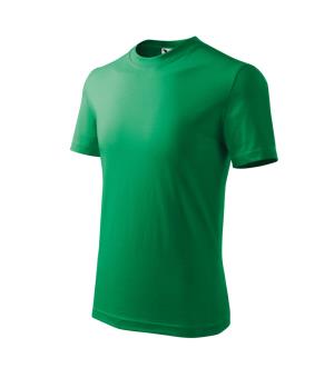 Detské tričko Basic 138, trávová zelená
