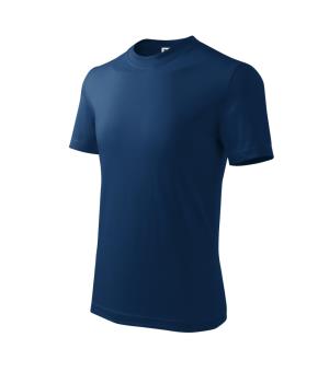 Detské tričko Basic 138, 87 Polnočná Modrá