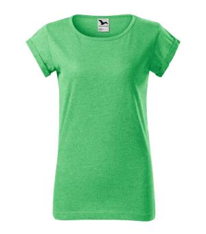 Dámske tričko Fusion 164, M6 Zelený Melír (2)