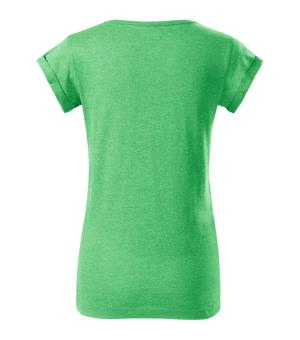 Dámske tričko Fusion 164, M6 Zelený Melír (3)
