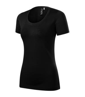 Dámske tričko Merino Rise 158, 01 Čierna