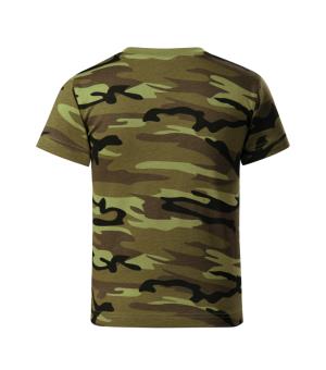 Detské tričko Camouflage 149, 34 Zelený Maskáč (3)