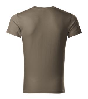 Pánske tričko Slim Fit V-neck 146, 29 Army (3)